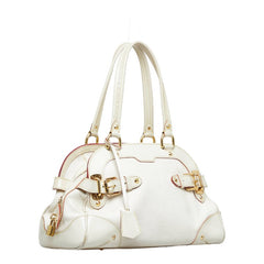 ルイ ヴィトン スハリ ル ラディウ ハンドバッグ M95624 ブロン アイボリー レザー レディース LOUIS VUITTON 【中古】