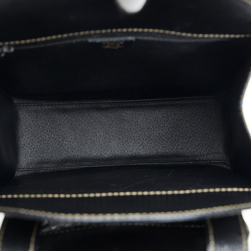 セリーヌ トートバッグ ショルダーバッグ ブラック レザー レディース CELINE 【中古】