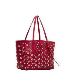ジミーチュウ スタースタッズ ソフィアS ハンドバッグ トートバッグ ピンク レザー レディース JIMMY CHOO 【中古】