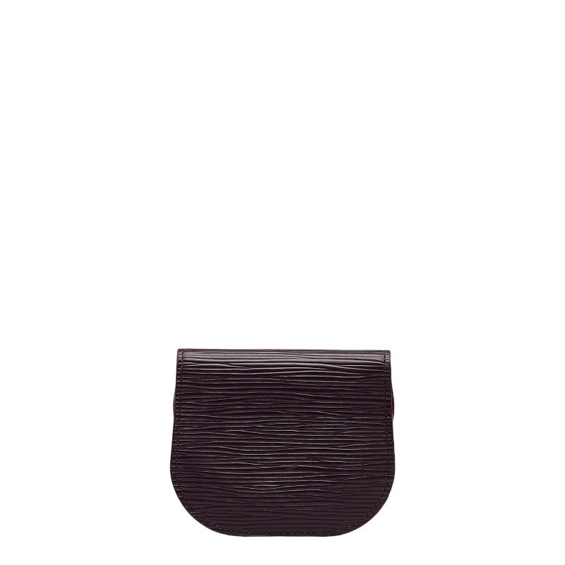 ルイ ヴィトン エピ ポルト モネ アコルディオン コインケース M6657K カシス パープル レザー レディース LOUIS VUITTON 【中古】