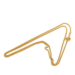 シャネル ココマーク ヴィンテージ ロング チェーン ネックレス 95A ゴールド メッキ レディース CHANEL 【中古】