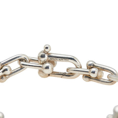 ティファニー ハードウェア スモールリンク スモールサイズ ブレスレット SV925 シルバー レディース TIFFANY&Co. 【中古】