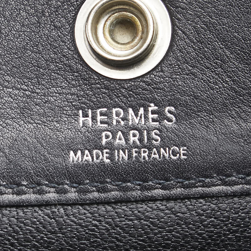 エルメス フールトゥPM ハンドバッグ ブラック エバーカーフ レディース HERMES 【中古】