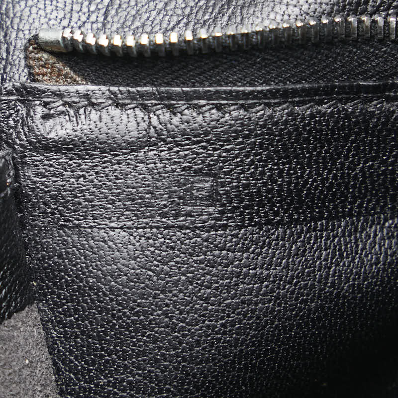 エルメス フールトゥPM ハンドバッグ ブラック エバーカーフ レディース HERMES 【中古】