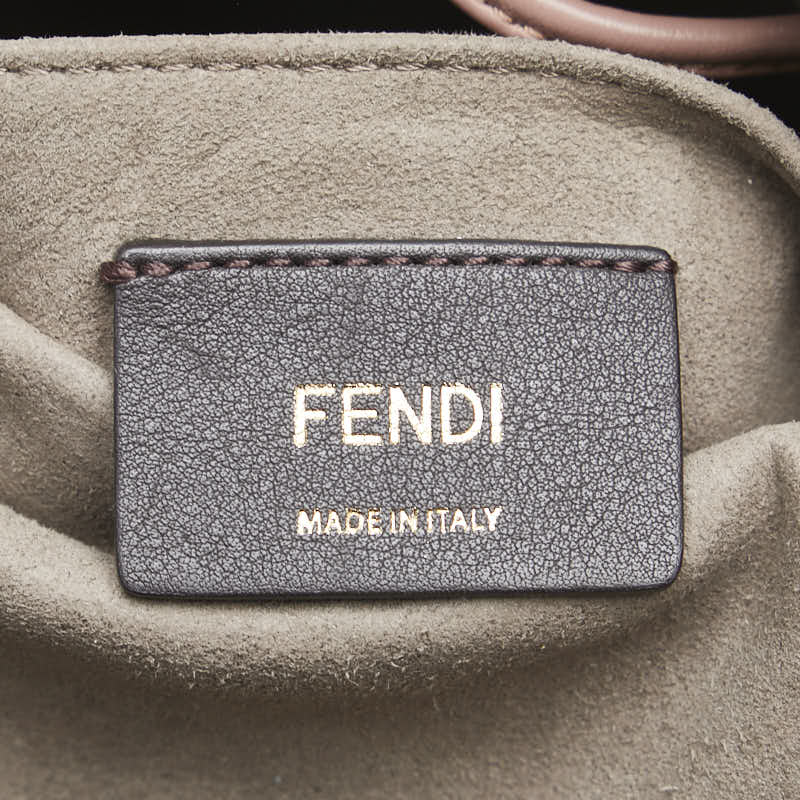 フェンディ モントレゾール ショルダーバッグ 8BT298 パープル ピンク レザー レディース FENDI 【中古】
