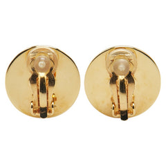 シャネル ターンロック ココマーク イヤリング ゴールド メッキ レディース CHANEL 【中古】