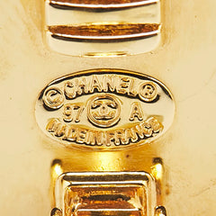 シャネル ターンロック ココマーク イヤリング ゴールド メッキ レディース CHANEL 【中古】