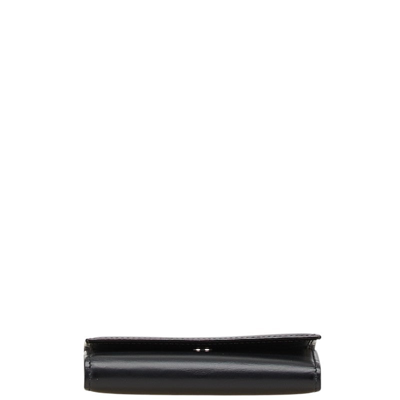 カルティエ マストライン キーケース 6連 ブラック レザー メンズ CARTIER 【中古】