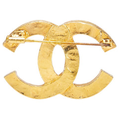 シャネル ココマーク ラインストーン ブローチ ゴールド メッキ レディース CHANEL 【中古】