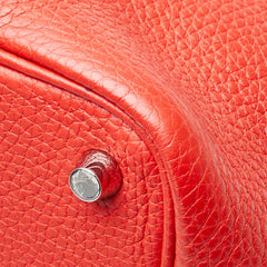 エルメス ピコタンロックPM ハンドバッグ ルージュカザック レッド トリヨンクレマンス レディース HERMES 【中古】