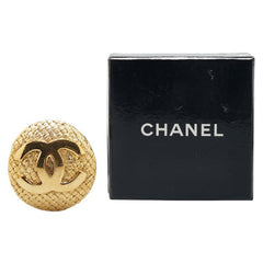 シャネル ヴィンテージ ココマーク ブローチ ゴールド メッキ レディース CHANEL 【中古】
