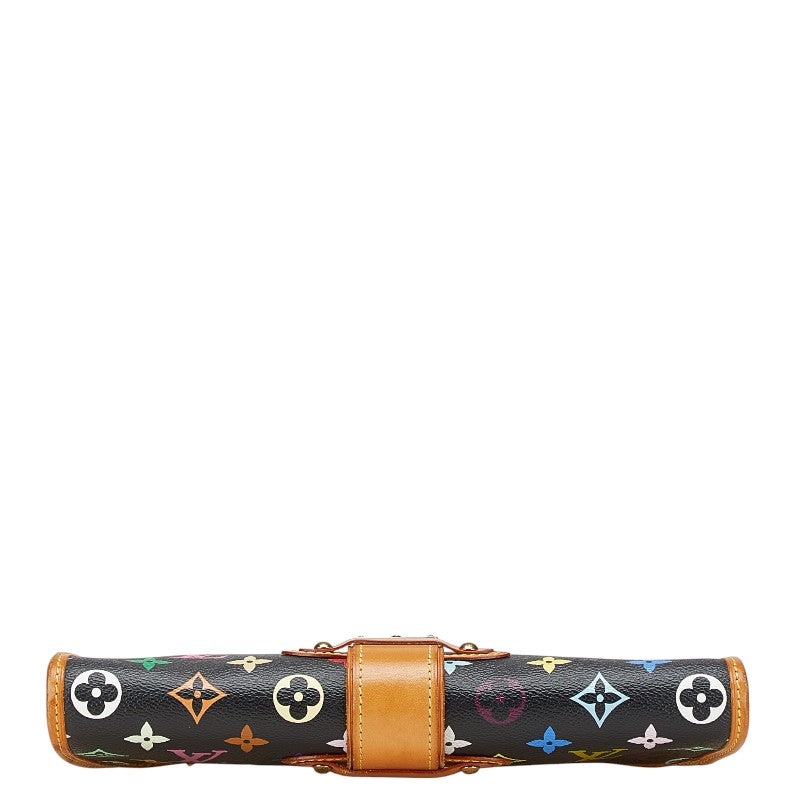 ルイ ヴィトン モノグラム マルチカラー シャーリー ショルダーバッグ M40050 ブラック マルチカラー PVC レザー レディース LOUIS VUITTON 【中古】