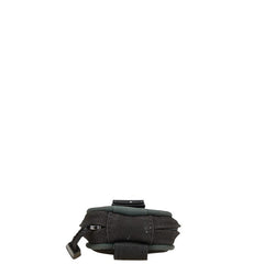 シャネル スポーツライン ココマーク ポーチ ブラック カーキ キャンバス レディース CHANEL 【中古】