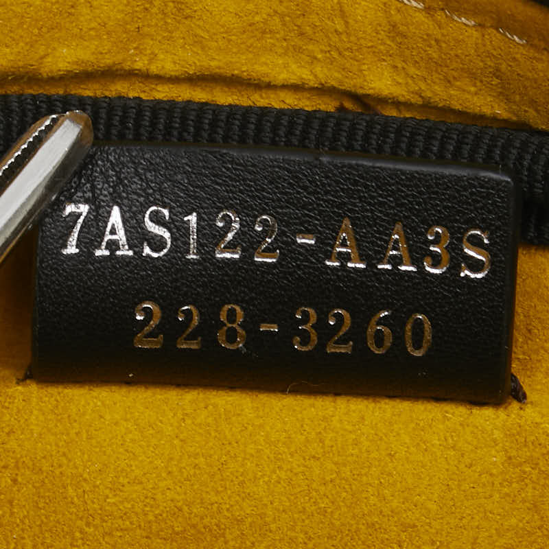 フェンディ ミニショルダーバッグ 7AS122 ベージュ ブラウン パイソン レディース FENDI 【中古】