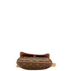 ルイ ヴィトン モノグラム ミュゼット サルサ ショート ショルダーバッグ M51258 ブラウン PVC レザー レディース LOUIS VUITTON 【中古】