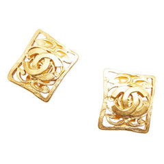 シャネル ヴィンテージ ココマーク イヤリング ゴールド メッキ レディース CHANEL 【中古】