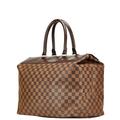 ルイ ヴィトン ダミエ グリニッジPM ボストンバッグ N41165 ブラウン PVC レザー レディース LOUIS VUITTON 【中古】
