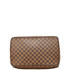 ルイ ヴィトン ダミエ グリニッジPM ボストンバッグ N41165 ブラウン PVC レザー レディース LOUIS VUITTON 【中古】