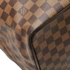 ルイ ヴィトン ダミエ グリニッジPM ボストンバッグ N41165 ブラウン PVC レザー レディース LOUIS VUITTON 【中古】