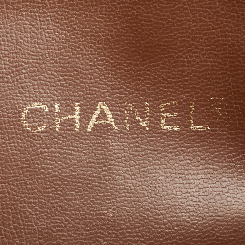 シャネル ココマーク チェーン トートバッグ ショルダーバッグ ブラウン キャビアスキン レディース CHANEL 【中古】