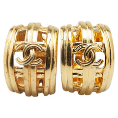 シャネル ヴィンテージ ココマーク イヤリング ゴールド メッキ レディース CHANEL 【中古】