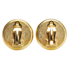 シャネル ヴィンテージ カエル フロッグ ココマーク イヤリング ゴールド ブラック メッキ レディース CHANEL 【中古】