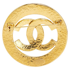 シャネル ココマーク ブローチ ゴールド メッキ レディース CHANEL 【中古】