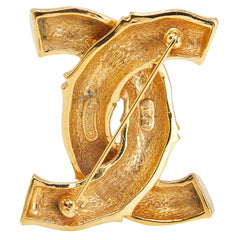 シャネル ココマーク バンブー モチーフ ブローチ ゴールド メッキ レディース CHANEL 【中古】