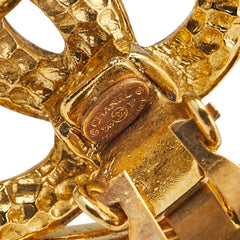 シャネル ココマーク イヤリング ゴールド メッキ レディース CHANEL 【中古】