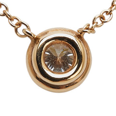 ティファニー サークレットダイヤ ペンダントネックレス K18PG ピンクゴールド レディース TIFFANY&Co. 【中古】