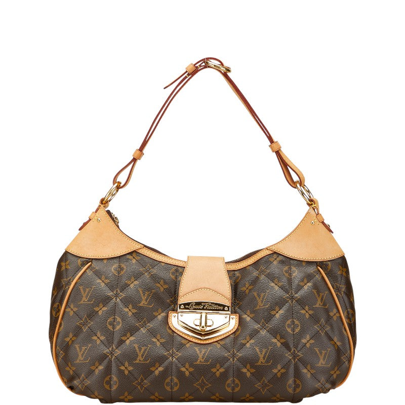 ルイ ヴィトン モノグラム エトワール シティバッグGM ショルダーバッグ M41453 ブラウン PVC レザー レディース LOUIS VUITTON 【中古】