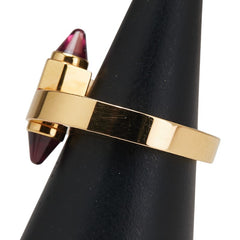 カルティエ メノット ガーネット リング 指輪 ♯54 ゴールド K18PG ピンクゴールド レディース CARTIER 【中古】