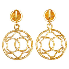 シャネル ヴィンテージ ココマーク イヤリング ゴールド メッキ レディース CHANEL 【中古】