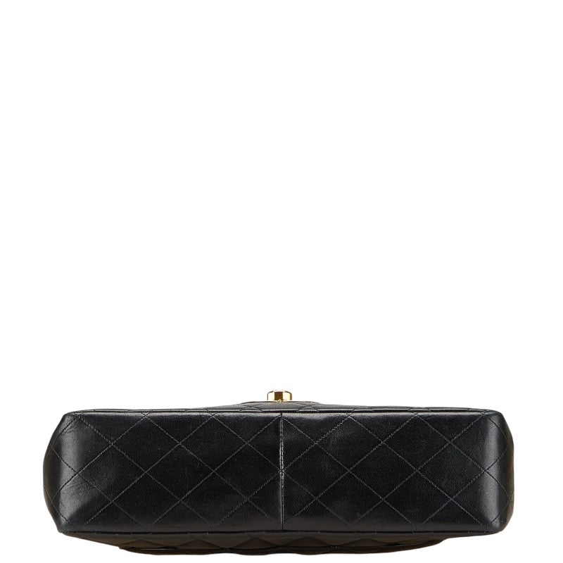 シャネル マトラッセ30 ココマーク チェーン ショルダーバッグ ハンドバッグ ブラック ラムスキン レディース CHANEL 【中古】