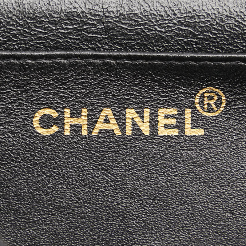 シャネル マトラッセ ココマーク チェーン ショルダーバッグ ハンドバッグ ブラック ラムスキン レディース CHANEL 【中古】