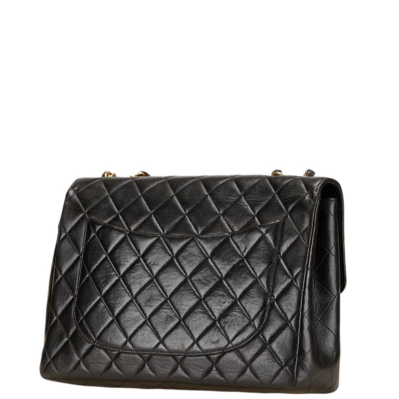 シャネル マトラッセ ココマーク チェーン ショルダーバッグ ハンドバッグ ブラック ラムスキン レディース CHANEL 【中古】