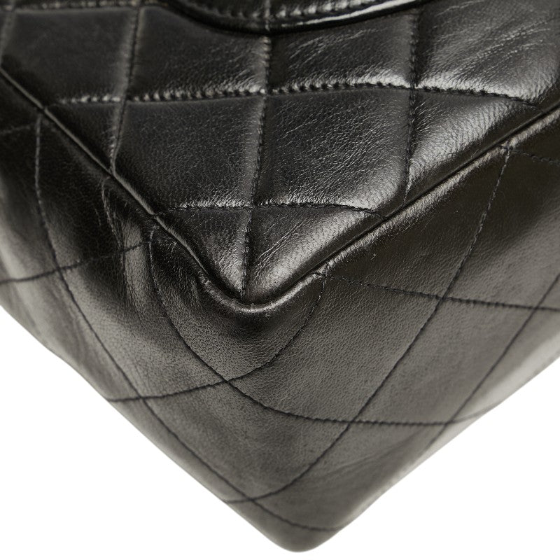 シャネル マトラッセ ココマーク チェーン ショルダーバッグ ハンドバッグ ブラック ラムスキン レディース CHANEL 【中古】