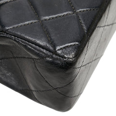 シャネル ミニマトラッセ ココマーク チェーン ショルダーバッグ ブラック ラムスキン レディース CHANEL 【中古】