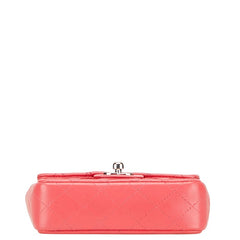 シャネル ミニマトラッセ ココマーク チェーン ショルダーバッグ ピンク ラムスキン レディース CHANEL 【中古】