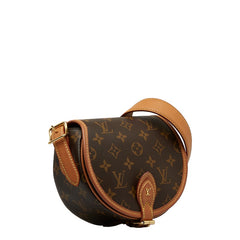 ルイ ヴィトン モノグラム タンブラン 斜め掛け ショルダーバッグ M44860 ブラウン PVC レザー レディース LOUIS VUITTON 【中古】