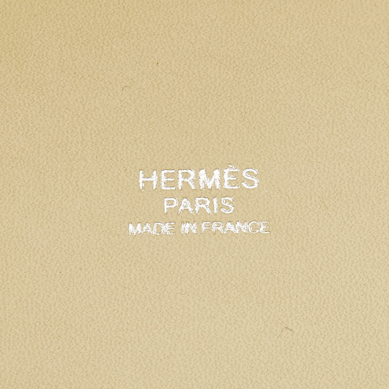 エルメス ピコタンロック カーゴPM ハンドバッグ ジョーヌシトロン ナタ イエロー アイボリー スイフト トワルゴエラン レディース HERMES 【中古】