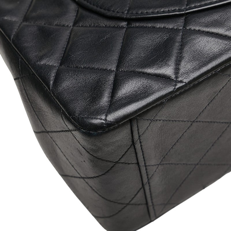 シャネル マトラッセ ココマーク チェーン ショルダーバッグ ハンドバッグ ブラック ラムスキン レディース CHANEL 【中古】