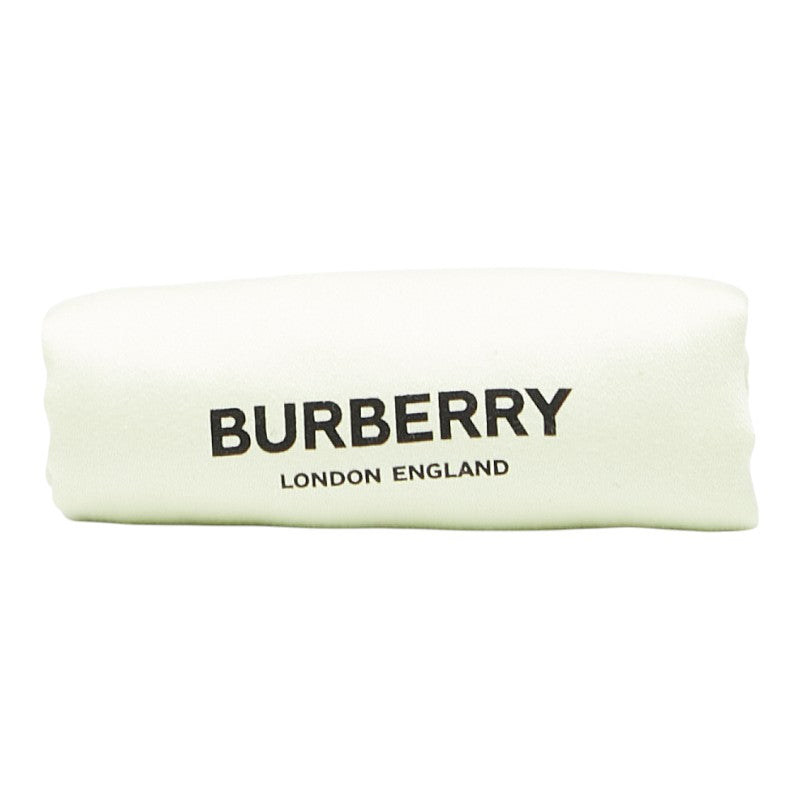 バーバリー チェック TBロゴ ショルダーバッグ ブルー デニム レザー レディース BURBERRY 【中古】