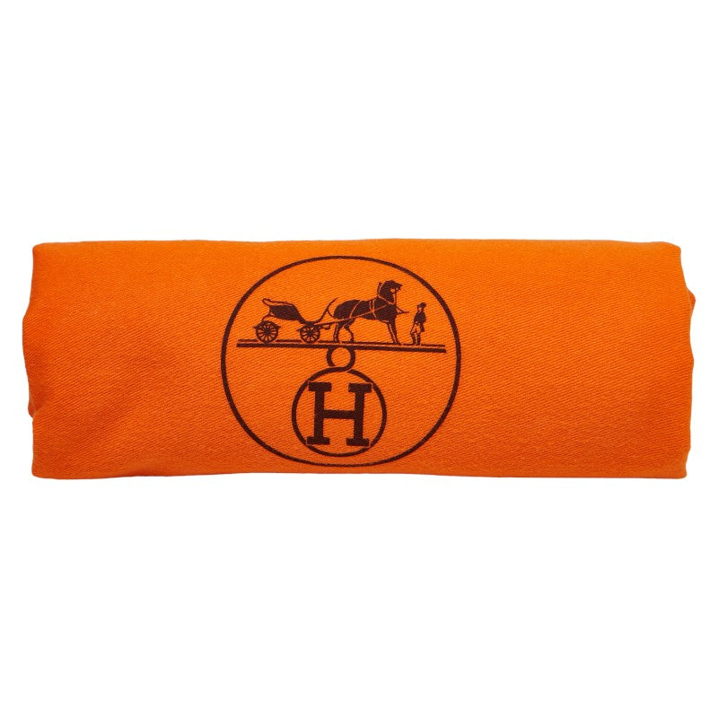 エルメス アカプルコPM トートバッグ ハンドバッグ オレンジ レザー ナイロンキャンバス レディース HERMES 【中古】