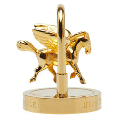 エルメス 2007年限定 アーネダンス ペガサス カデナ ゴールド メッキ レディース HERMES 【中古】