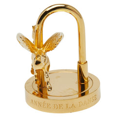 エルメス 2007年限定 アーネダンス ペガサス カデナ ゴールド メッキ レディース HERMES 【中古】