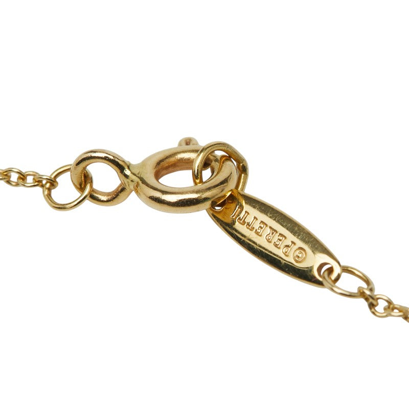 ティファニー バイザヤード 1Pルビー ブレスレット K18YG イエローゴールド レディース TIFFANY&Co. 【中古】