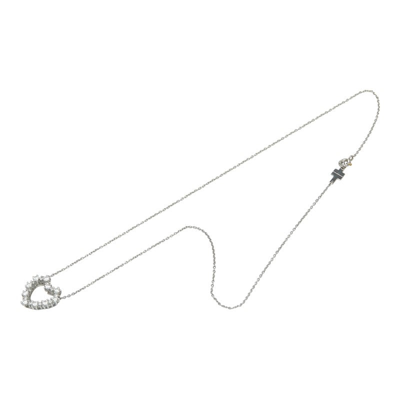 ティファニー センチメンタルハート ネックレス Pt950 プラチナ レディース TIFFANY&Co. 【中古】
