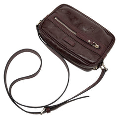 グッチ GGインプリメ 斜め掛け ショルダーバッグ 201447 パープル系 PVC レザー レディース GUCCI 【中古】