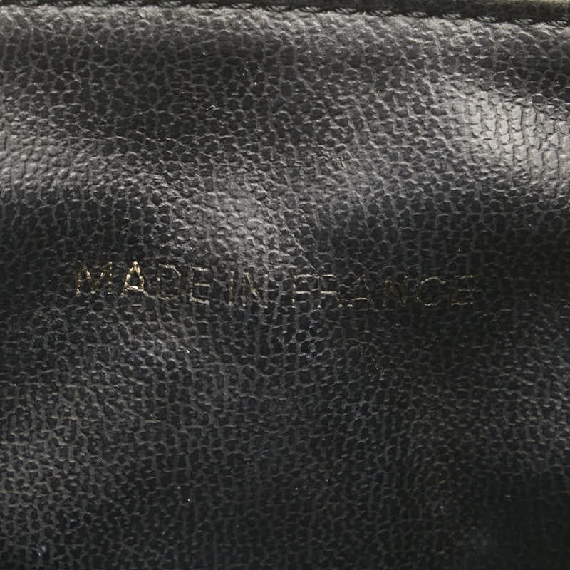 シャネル ココマーク ハンドバッグ バニティバッグ ブラック ゴールド キャビアスキン レディース CHANEL 【中古】